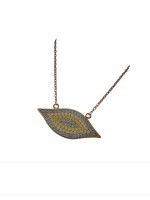 Κολιέ ασήμι 925 γυναικείο Rose Boho Eye