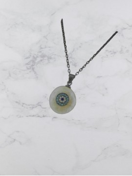 Κολιέ ασήμι 925 γυναικείο  Silver Φίλντισι