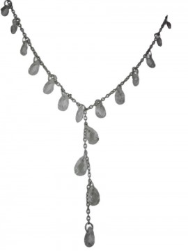 Κολιέ ασήμι 925 γυναικείο κρύσταλλο silver