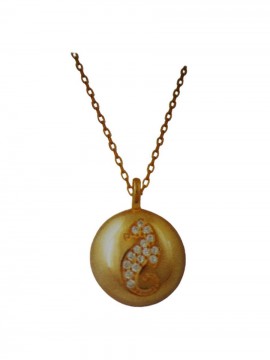 Κολιέ ασήμι 925 γυναικείο ιππόκαμπος rose gold