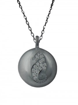 Κολιέ ασήμι 925 γυναικείο ιππόκαμπος silver