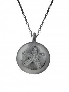 Κολιέ ασήμι 925 γυναικείο αστερίας silver