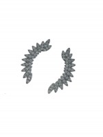 Σκουλαρίκι ασήμι 925 γυναικείο Silver Wing