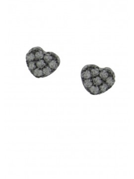 Σκουλαρίκι ασήμι 925 γυναικείο Silver Heart