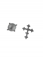 Σκουλαρίκι ασήμι 925 γυναικείο Silver Byzantine