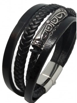 Ανδρικό μοντέρνο ατσάλινο βραχιόλι Tough