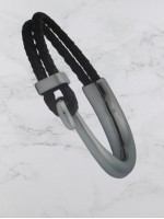 Ανδρικό  ατσάλινο βραχιόλι αγκίστρι