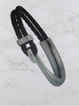 Ανδρικό  ατσάλινο βραχιόλι αγκίστρι
