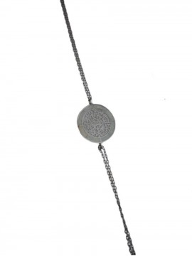 Βραχιόλι ασήμι 925 γυναικείο Φαιστός white