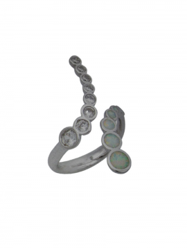 Δαχτυλίδι ασήμι 925 γυναικείο White Ocean