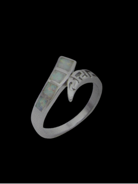 Δαχτυλίδι ασήμι 925 γυναικείο Crete white  