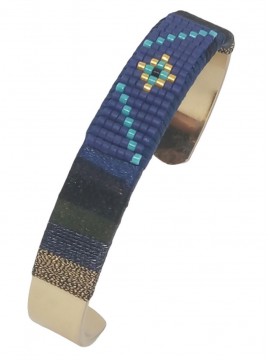 Γυναικείο μοντέρνο ατσάλινο βραχιόλι Wattle