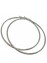 Σκουλαρίκι κρίκος ατσάλινος silver