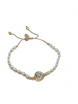 Βραχιόλι χειροποίητο γυναικείο Πέρλα