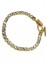 Βραχιόλι χειροποίητο γυναικείο ζιργκόν Gold