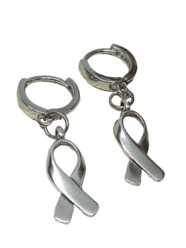 Σκουλαρίκι χειροποίητο γυναικείο επάργυρος ορείχαλκος woman power