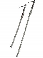 Σκουλαρίκι χειροποίητο γυναικείο ασύμμετρο επάργυρο strass