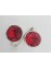 Δαχτυλίδι χειροποίητο γυναικείο strass red passion silver
