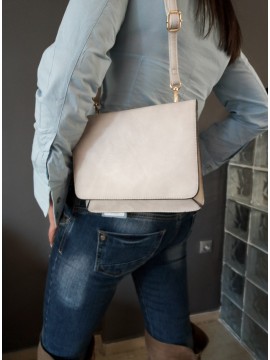 Γυναικείο τσαντάκι μέσης γκρί