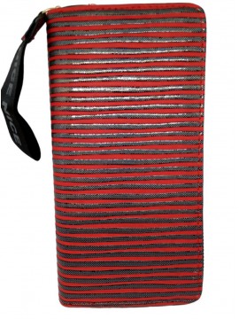 Γυναικείο μοντέρνο πορτοφόλι Rainbow red