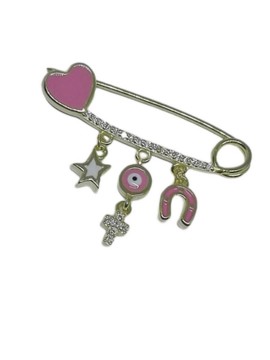 Παραμάνα ασήμι 925 παιδική πέταλο αστέρι