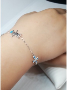 Βραχιόλι ασήμι 925 παιδικό Boy