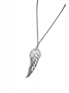 Κολιέ ασήμι 925 γυναικείο Φτερό