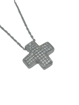 Κολιέ ασήμι 925 γυναικείο Σταυρός silver