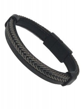 Ανδρικό ατσάλινο βραχιόλι armor