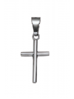 Ανδρικός ατσάλινος σταυρός silver simplicity