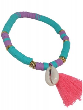 Γυναικείο χειροποίητο βραχιόλι Bloom Turquoise 