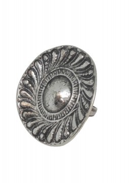 Γυναικείο χειροποίητο δαχτυλίδι Ήλιος silver