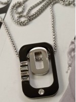 Ανδρικό  ατσάλινο κολιέ Picasso